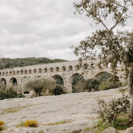 Βίλα L'oustal Di Fabre - Avec Piscine A Vers-pont-du-gard Vers Pont du Gard