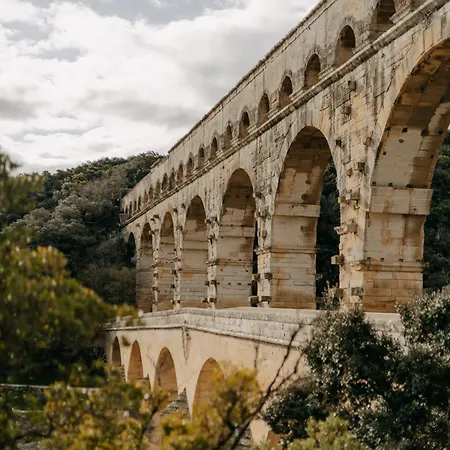 Villa L'oustal Di Fabre - Avec Piscine A Vers-pont-du-gard Vers Pont du Gard
