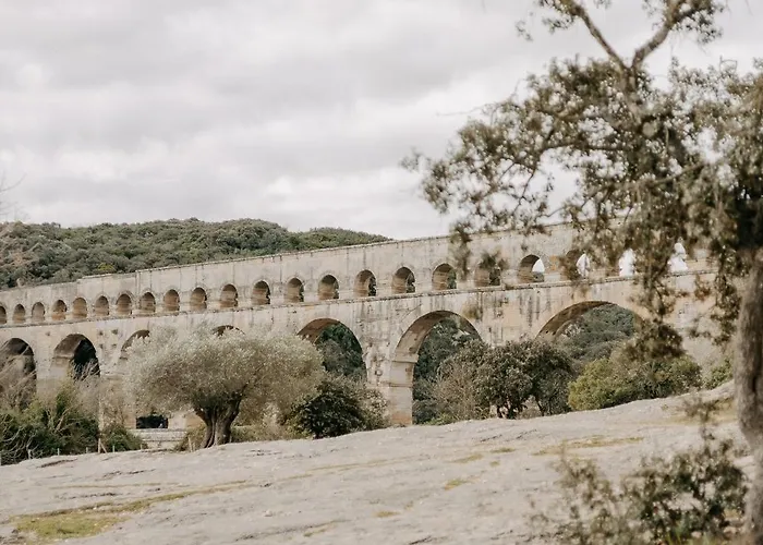 Βίλα L'oustal Di Fabre - Avec Piscine A Vers-pont-du-gard Vers Pont du Gard